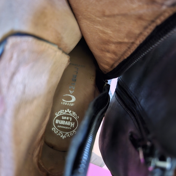 Y2K Jeffrey Campbell Leather Boots - Picture 3 of 3